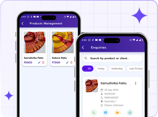 VCrds Product Catalogue QR Code Display